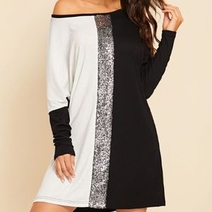 SHEIN color block dress